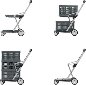 Carrinho Dobrável Multifuncional - Leve Tudo com Mais Facilidade 🛒